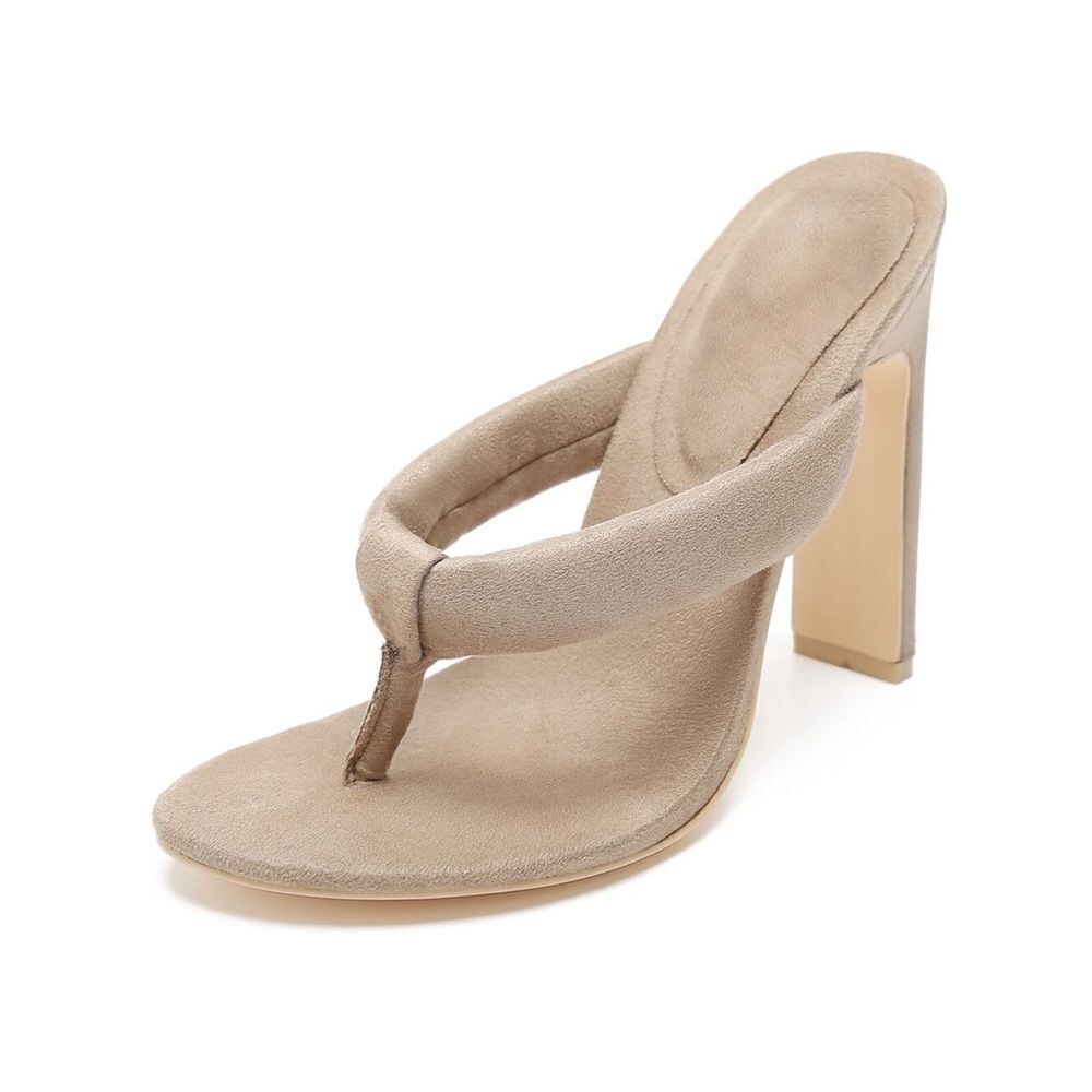 NudeDesigner inspired flip flop summer mule sandal